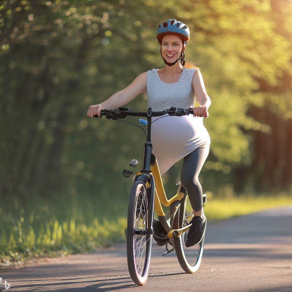 Jazda rowerem w ciąży